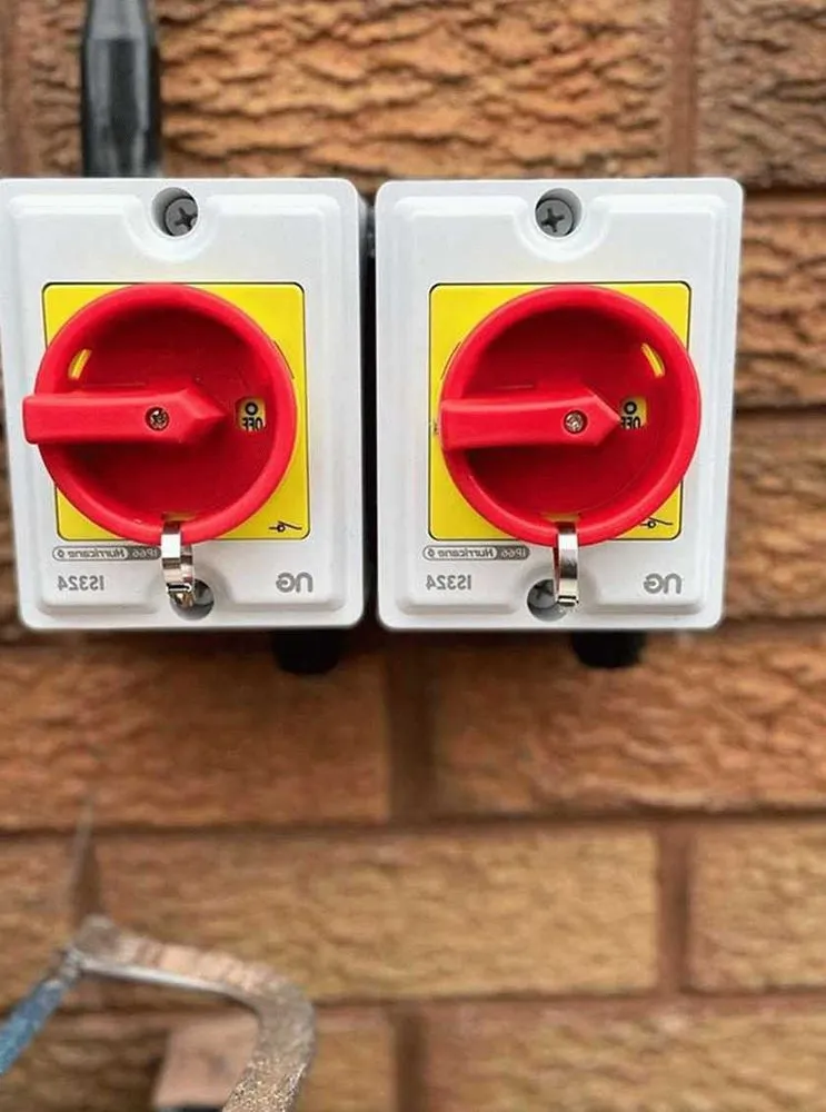 Affordable electrical service for homes in wiring installation,  by 