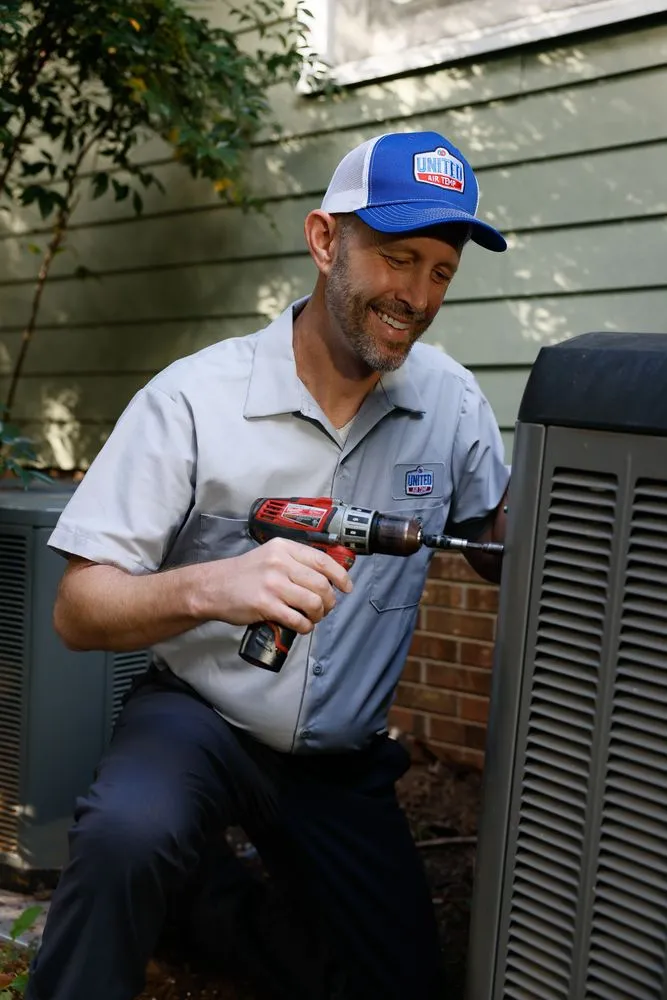 Slide of United Air Temp