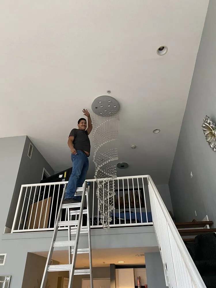 Emergency electrical service for homes in panel upgrade, by