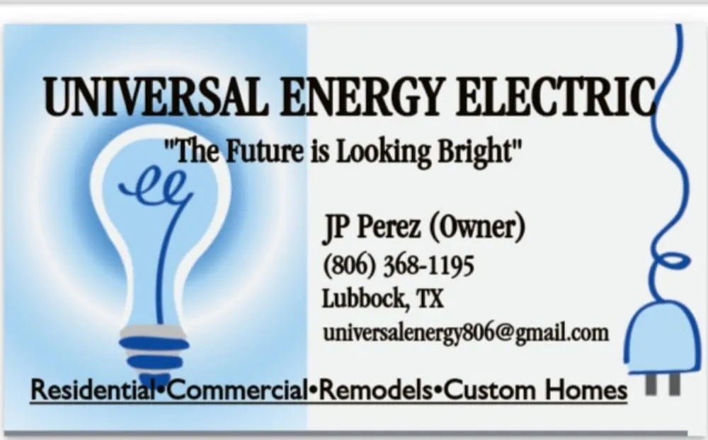 Slide of Universal Energy Electric