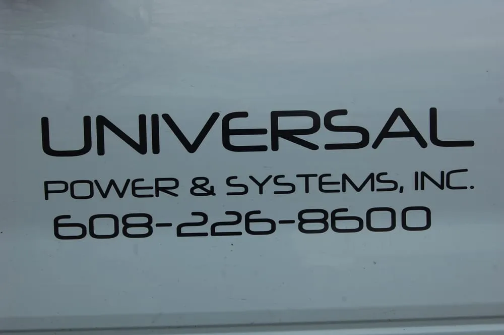 Slide of Universal Power & Systems
