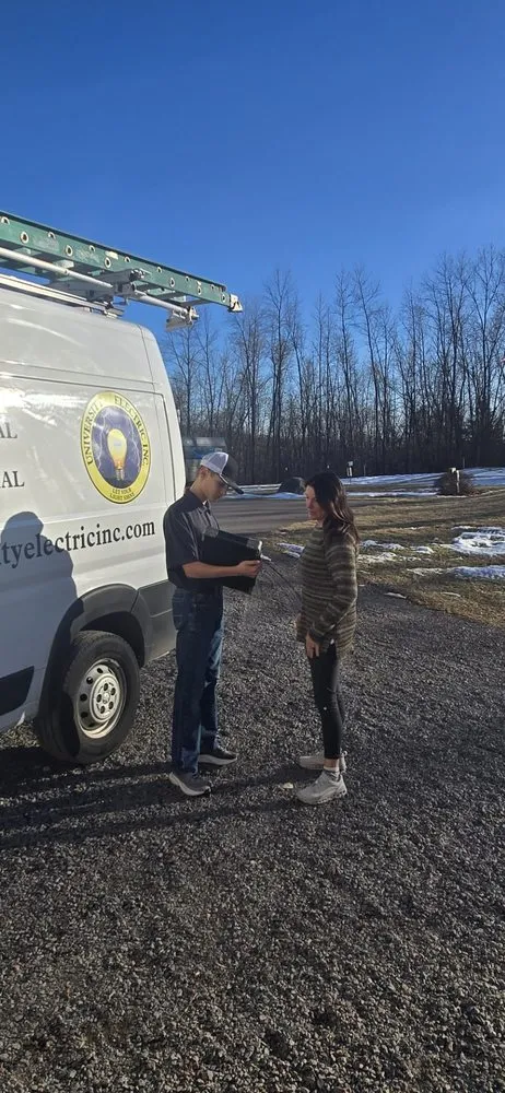 Slide of University Electric