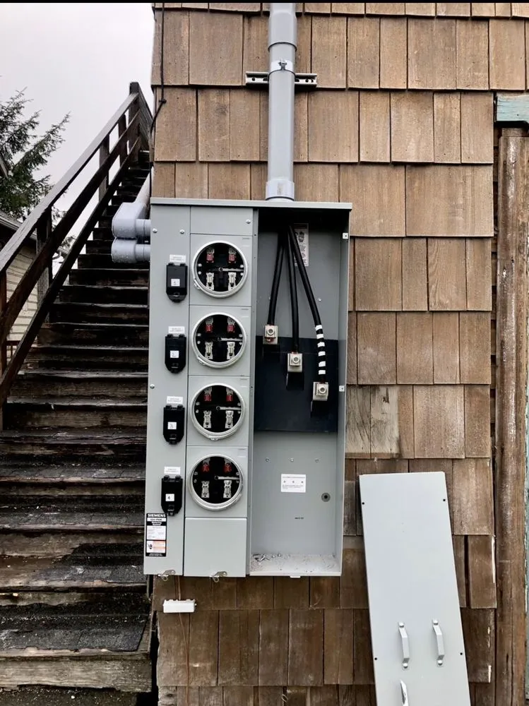 Slide of University place electric