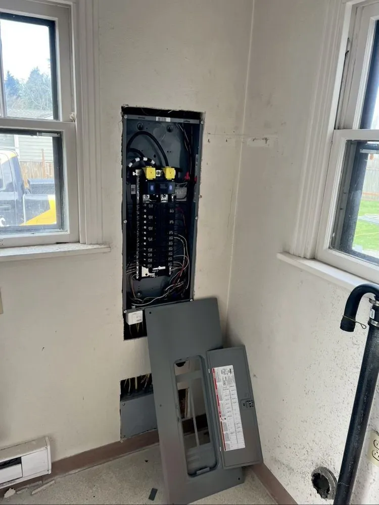 Slide of University place electric