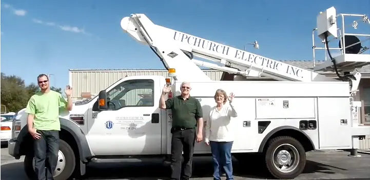 Slide of Upchurch Electric