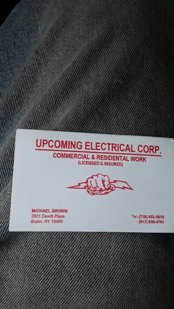 Slide of Upcoming Electrical