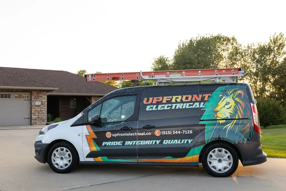 Slide of Upfront Electrical