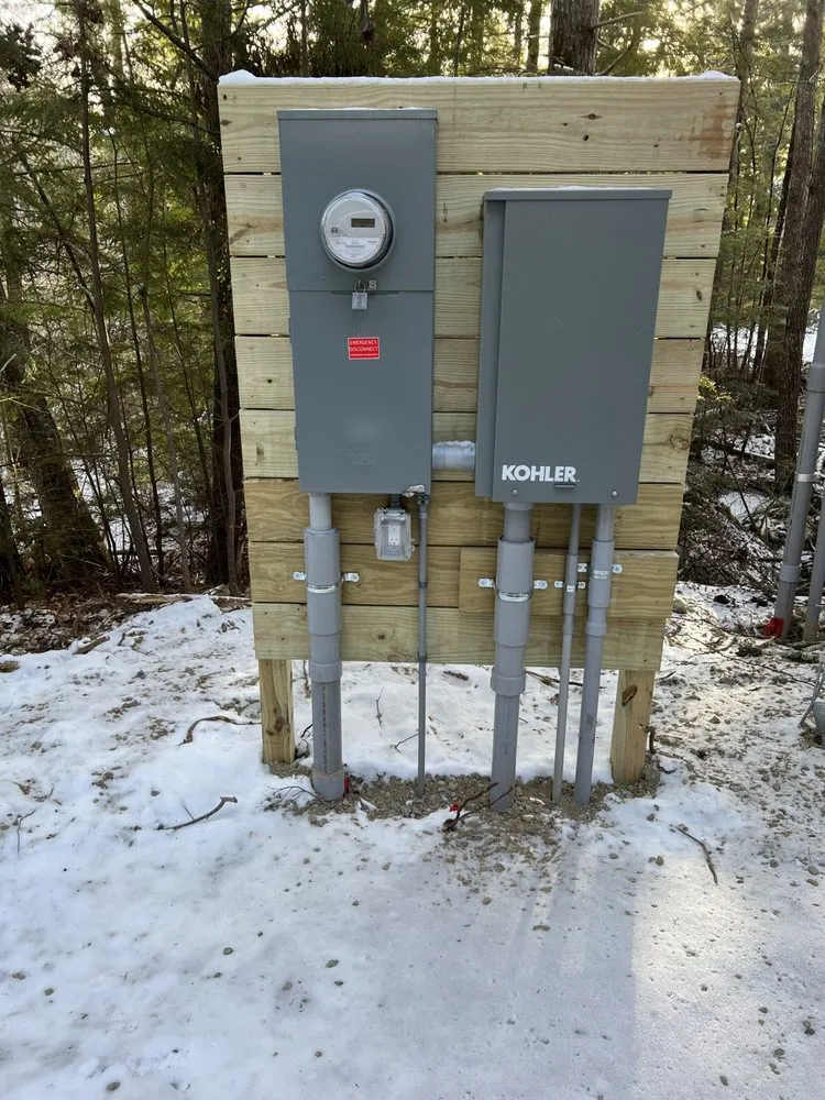 Affordable panel upgrade in Melvin Village, NH by Upright Electric