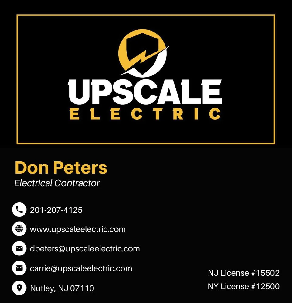 Slide of Upscale Electric Corporation
