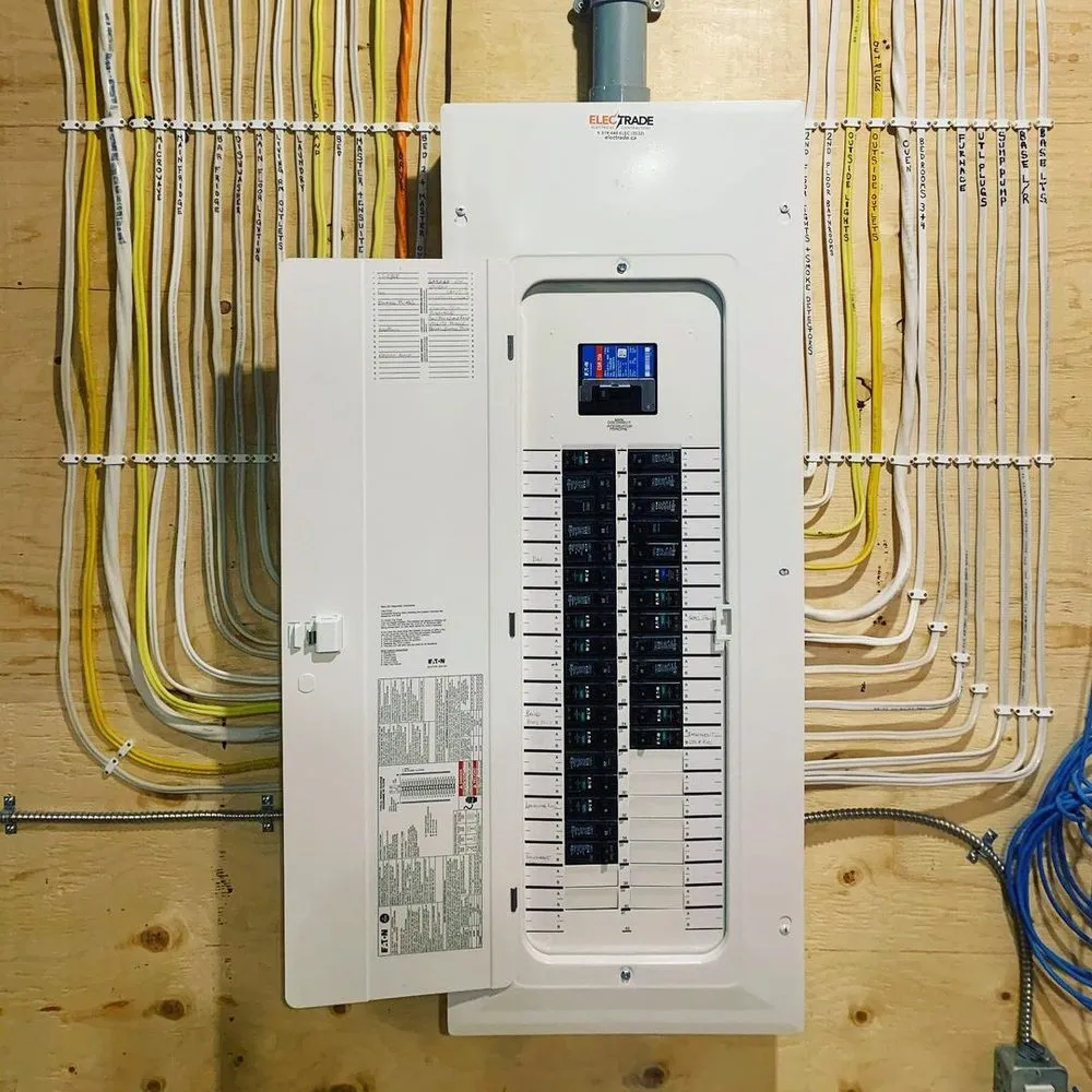 Slide of Upward Electrician Service