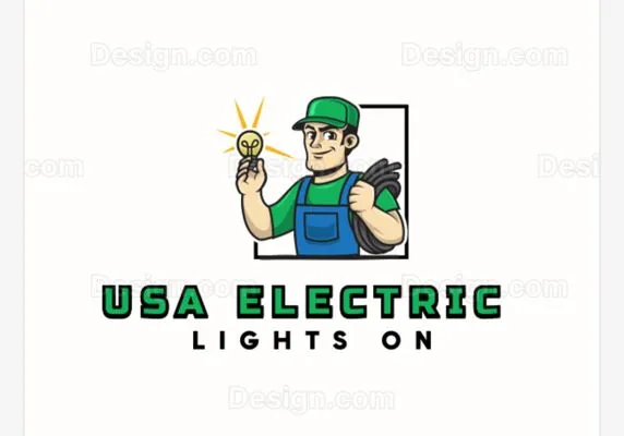 USA electric Logo