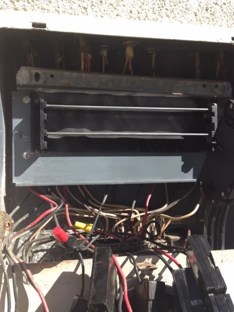 Emergency electrical service for homes in panel upgrade, by