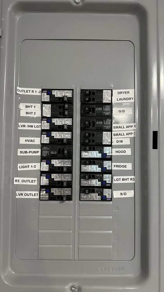 Slide of UV Electric