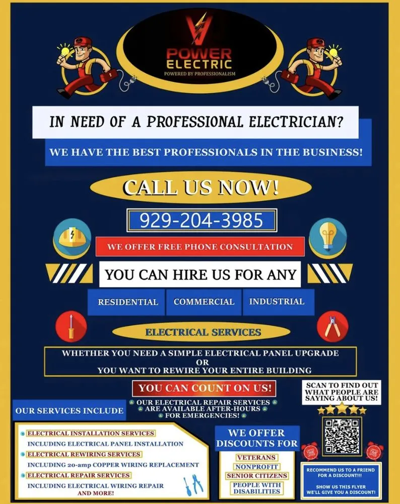 Slide of V Power Electric