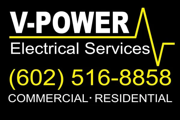 V Power Electric Logo