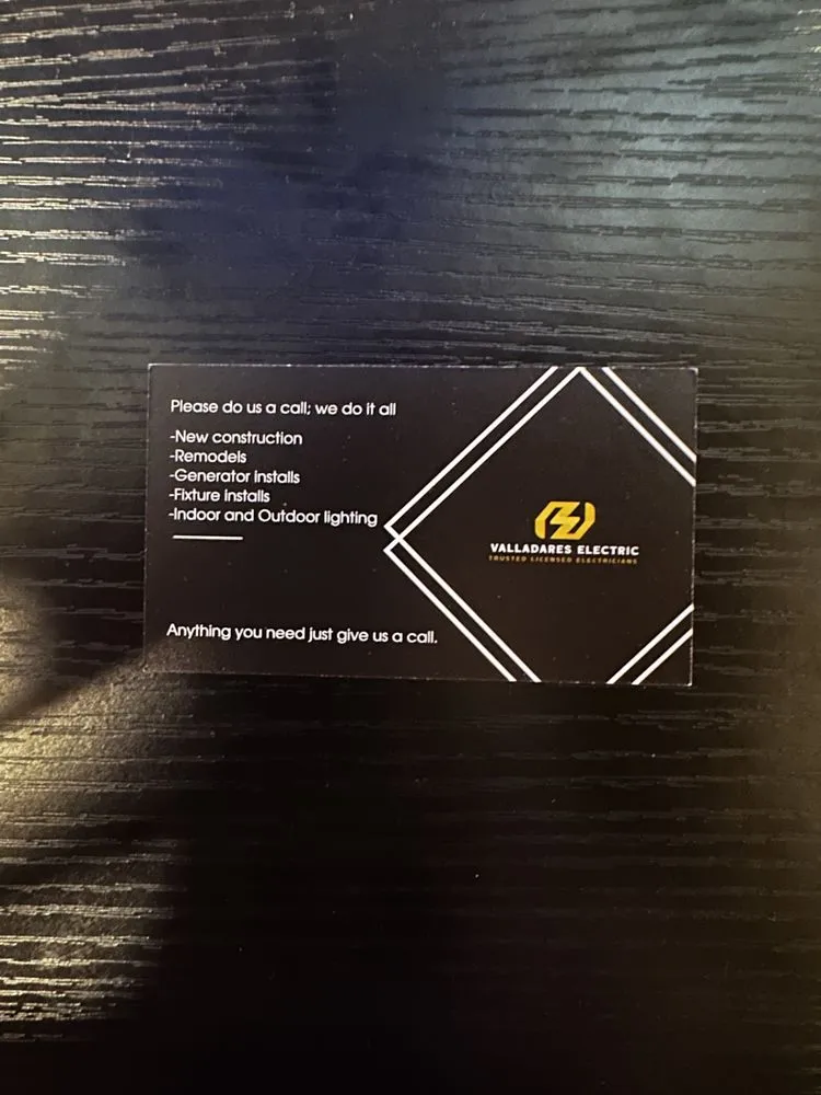 Slide of Valladares Electric