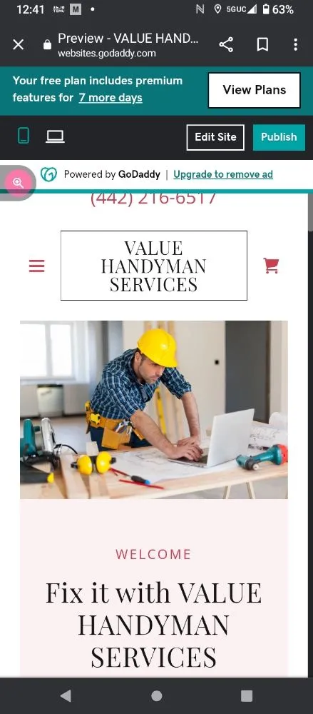 Slide of Value Handyman Services