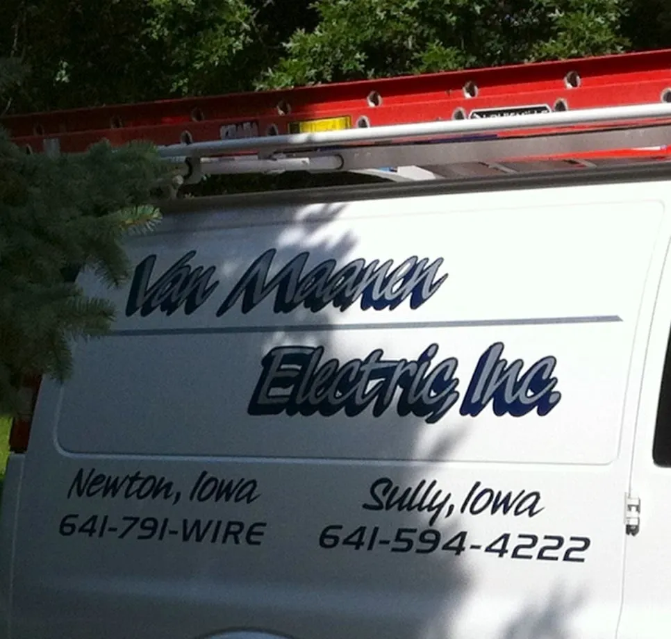 Slide of Van Maanen Electric