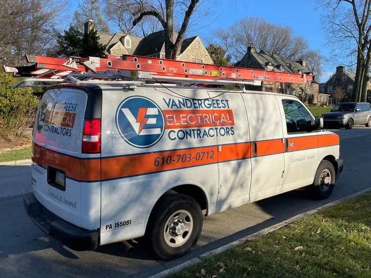 Emergency electrical repair in Havertown, PA by Vandergeest Electrical Contractors