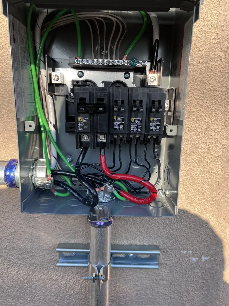 Slide of Vanegas Power Electrical