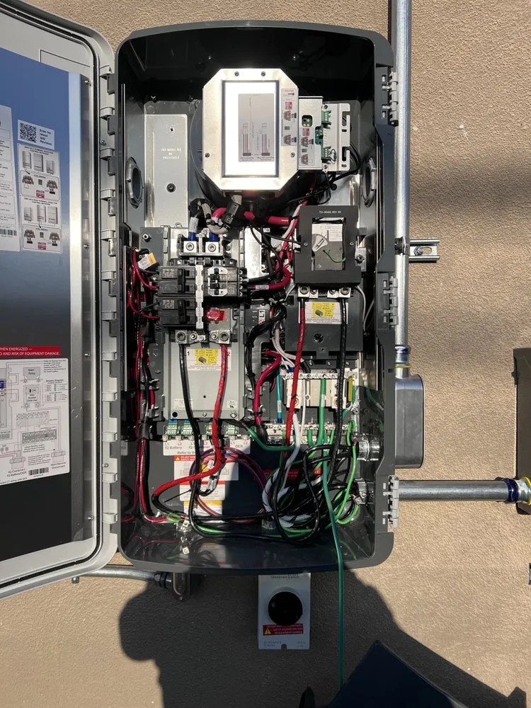 Slide of Vanegas Power Electrical