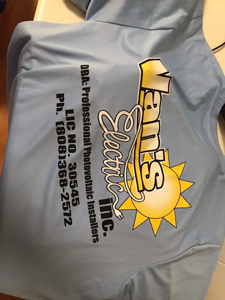 Slide of Van's Electric