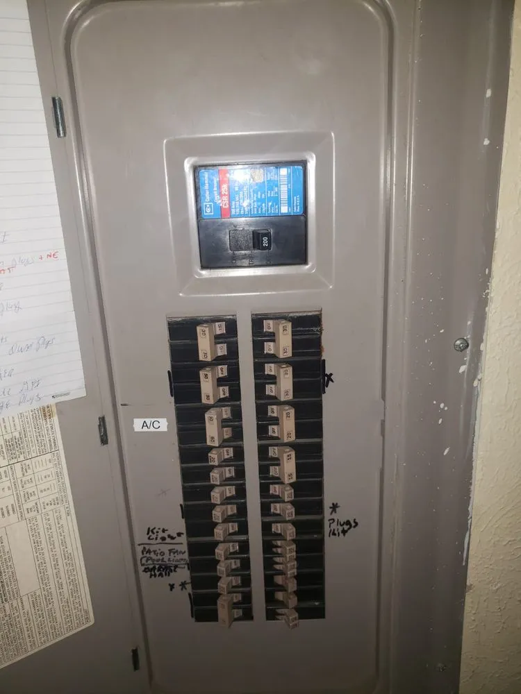 Affordable electrical service for homes in wiring installation,  by 