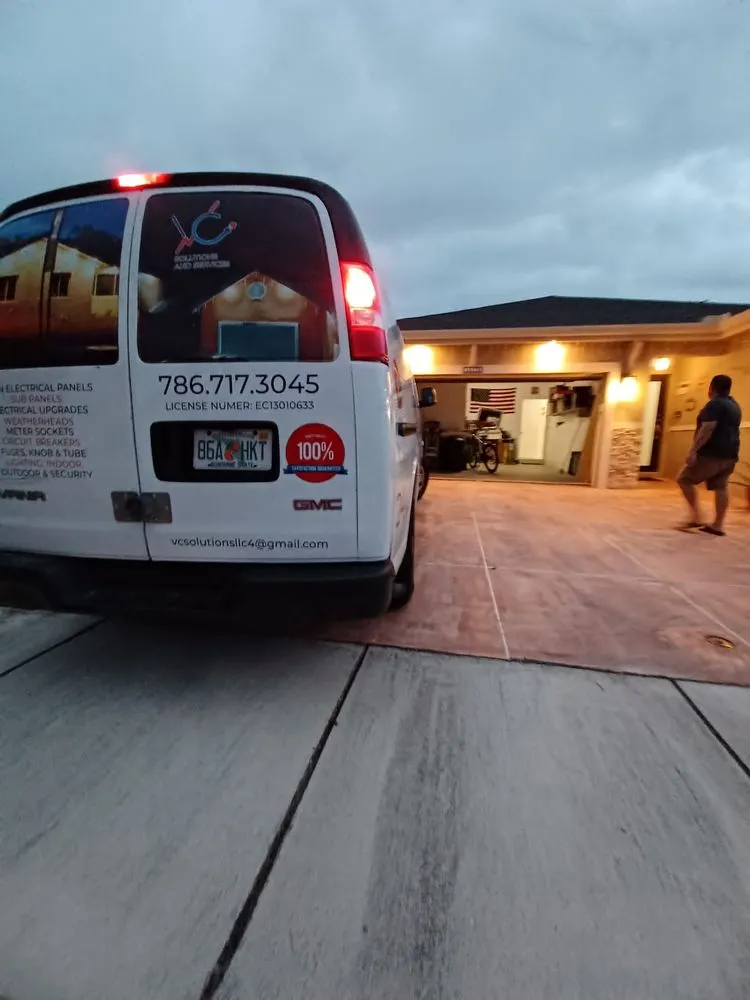 Slide of VC solutions and services