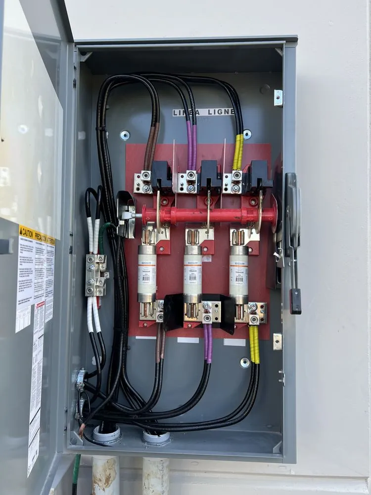 Slide of VCG Electrical Services