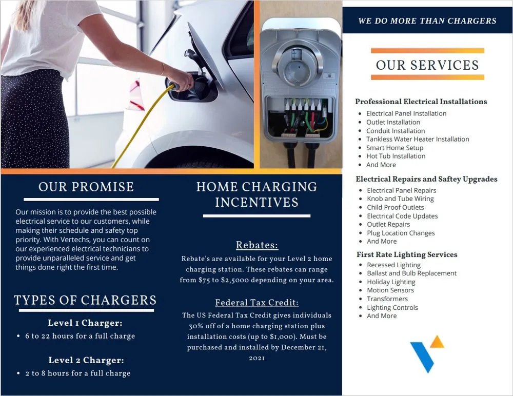 Slide of Vertechs Electric