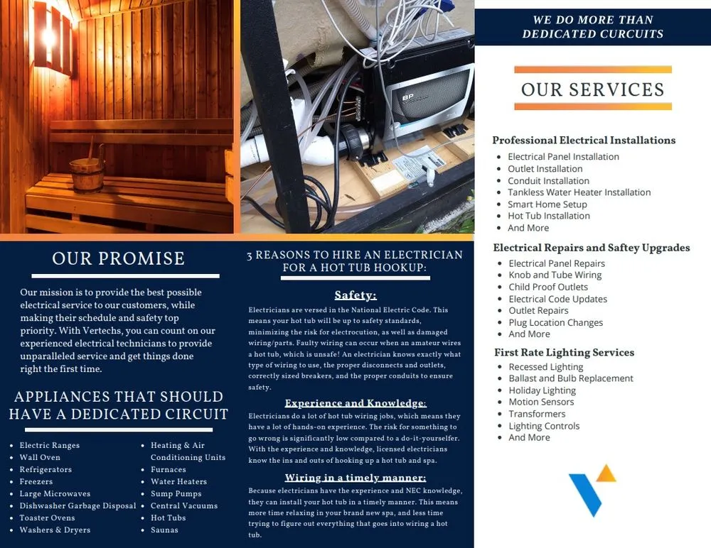 Slide of Vertechs Electric