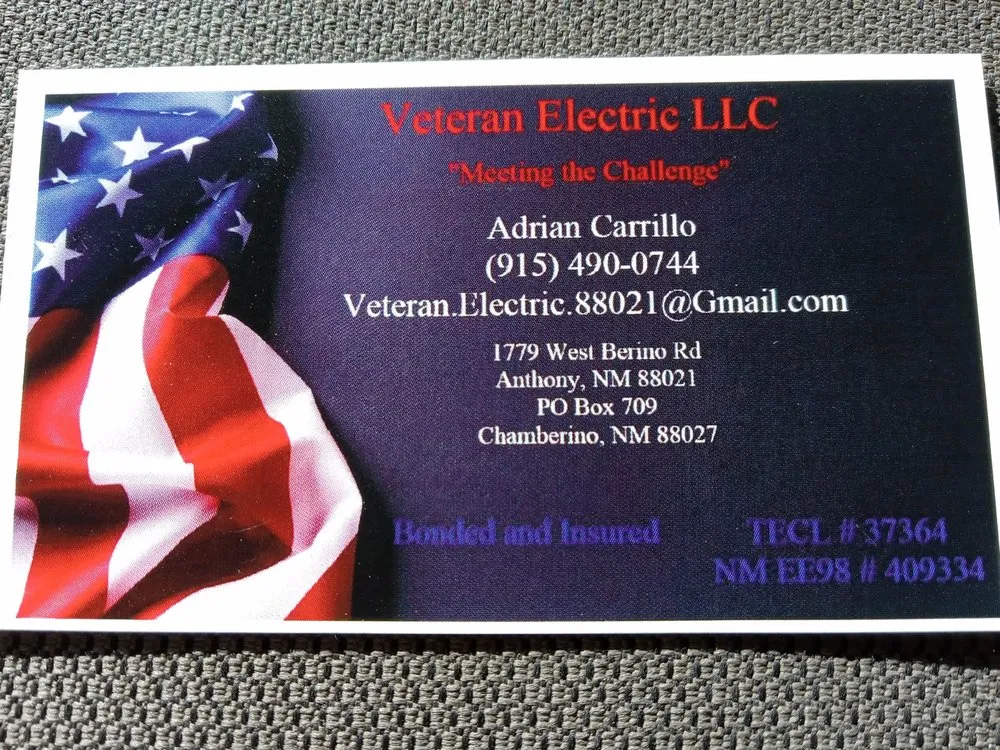 Slide of Veteran Electric
