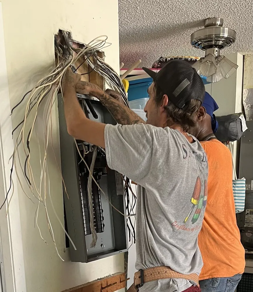 Slide of Veterans Lighthouse Electric