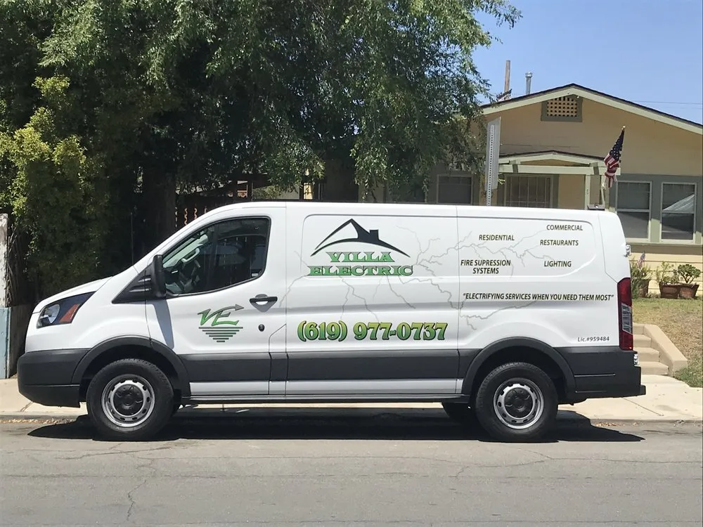 Slide of Villa Electric