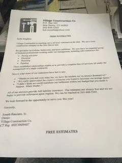 Village Construction Logo