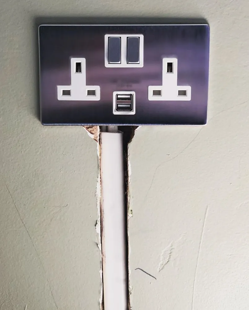 Reliable electrical service for homes in wiring installation,  by 