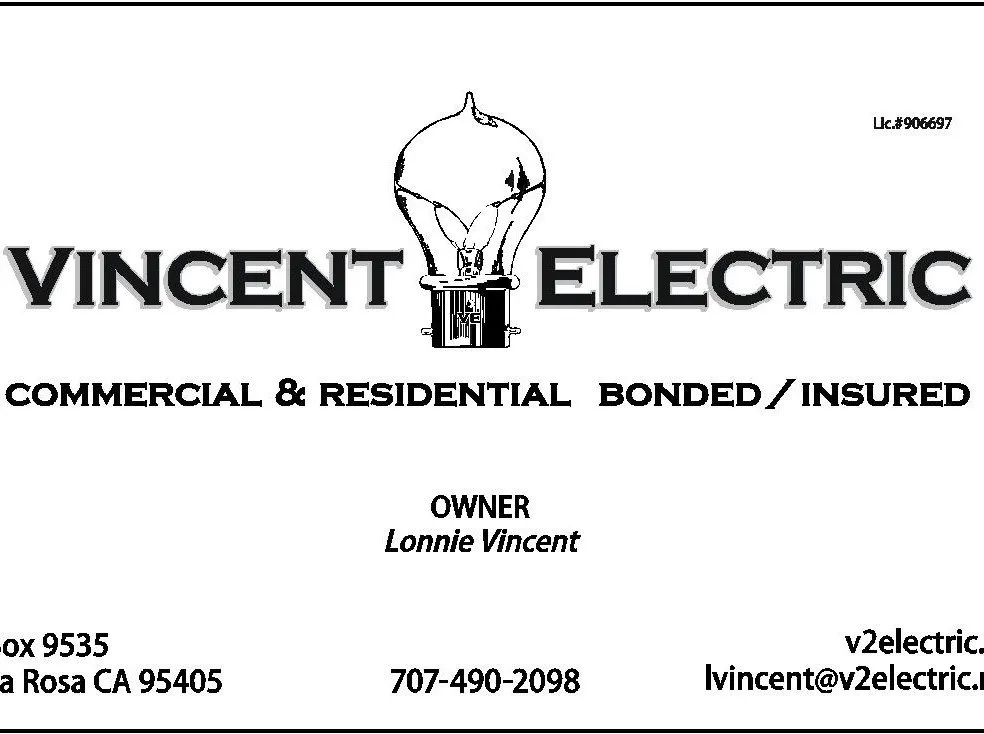 Slide of Vincent Electric