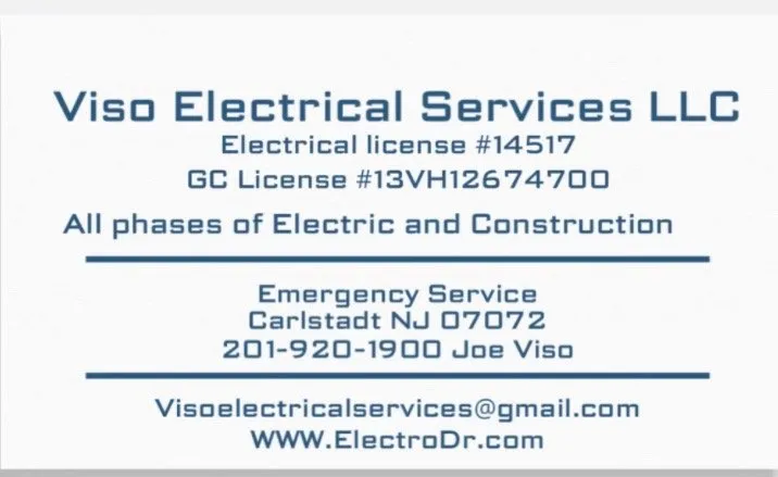 Slide of Viso Electrical Services