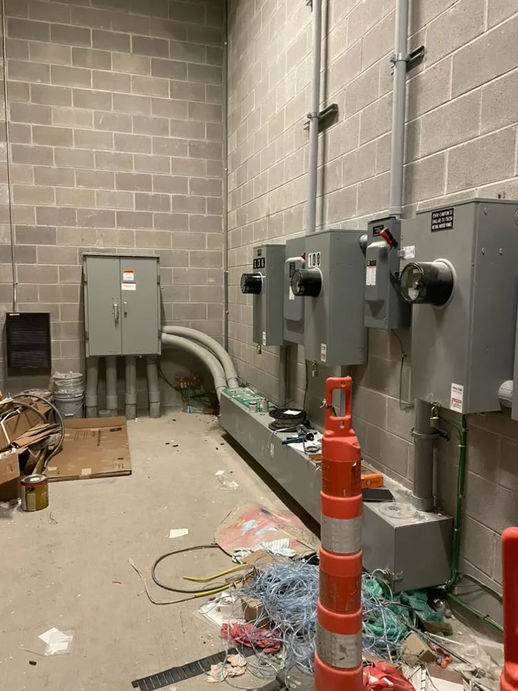 Professional electrician providing outlet and switch repair in ,