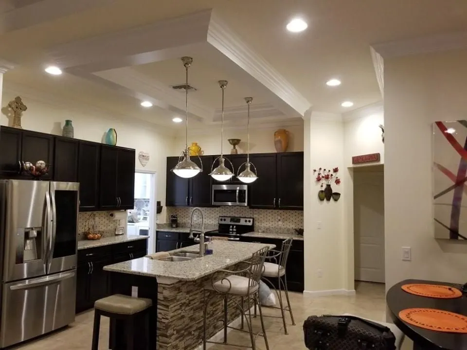 Professional lighting installation in Port St. Lucie, FL by VLS Electrical
