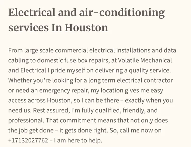 Slide of Volatile Mechanical And Electrical
