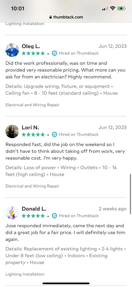 Slide of Volt Electric