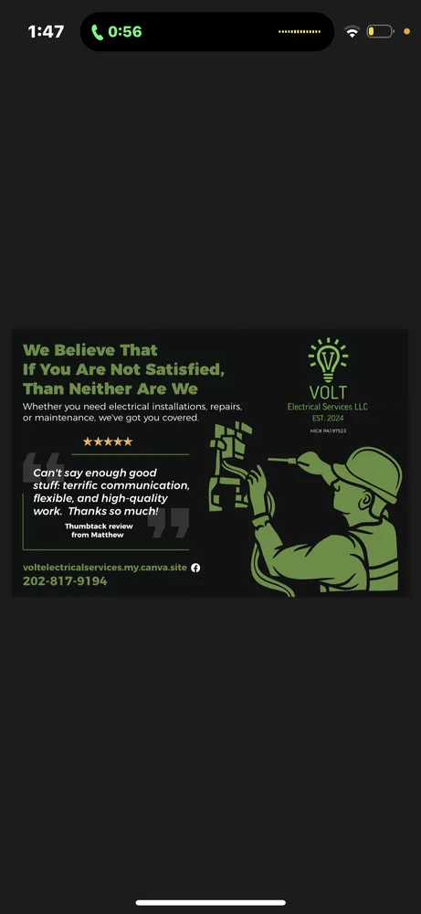 Slide of Volt Electrical Services