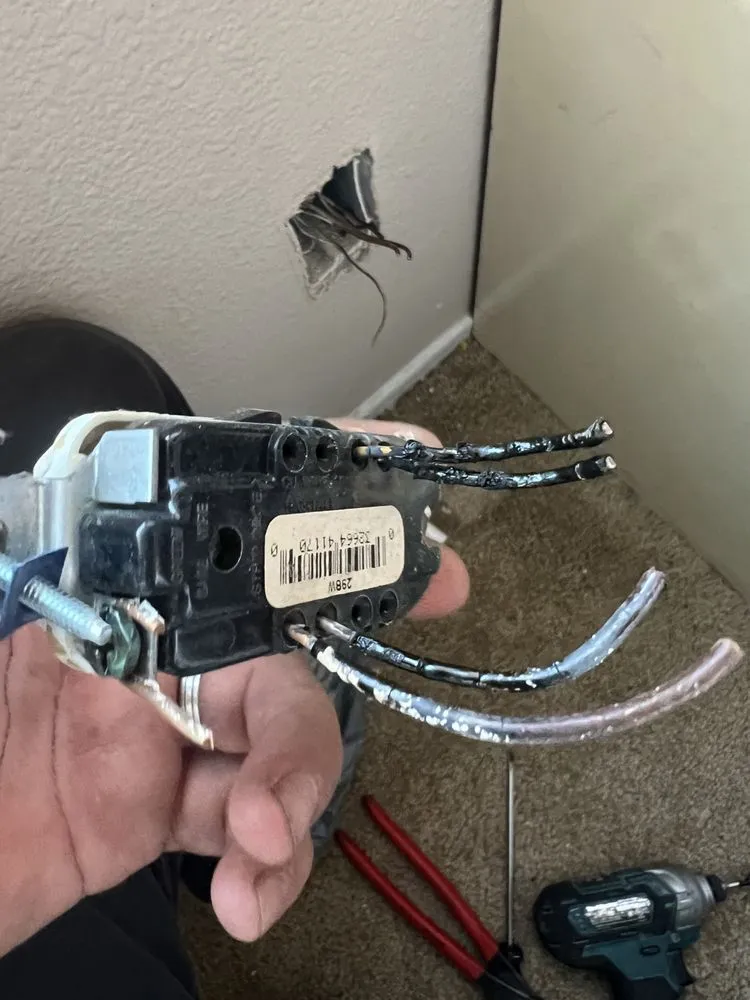 Reliable electrician providing outlet and switch repair in ,