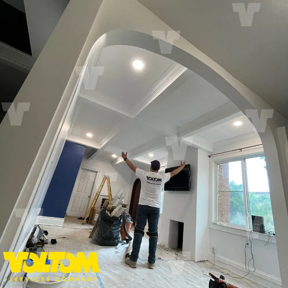 Slide of Voltom Services Company