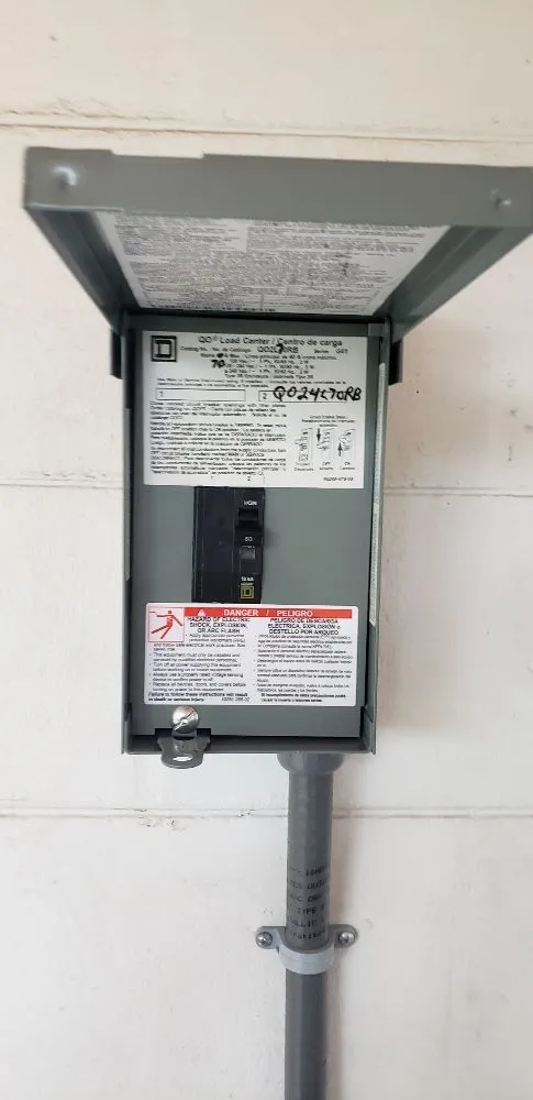 Slide of W. VanderMeulen Electrical  Services