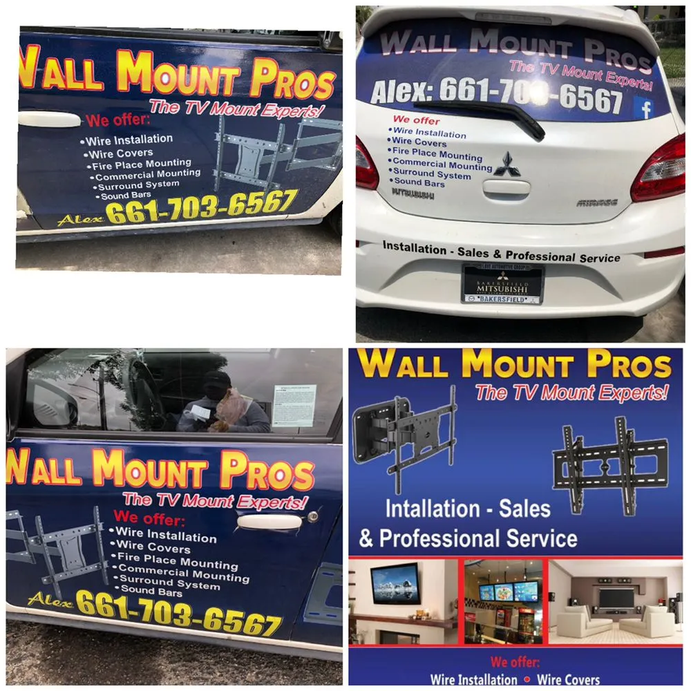 Slide of Wall mount pros