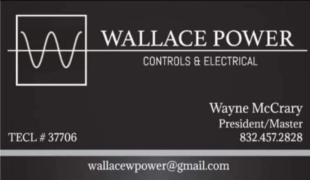 Slide of Wallace Power Controls & Electrical