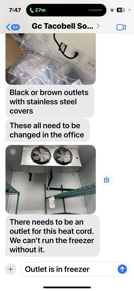 Slide of Waller's Electrical Contracting