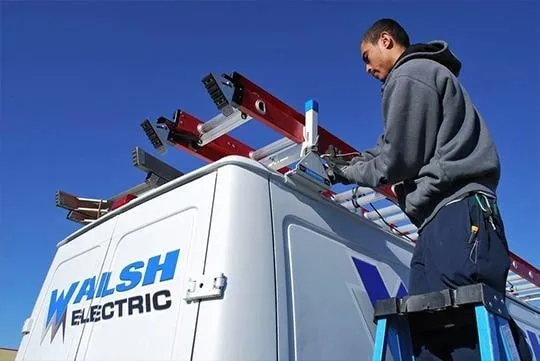 Slide of Walsh Electric